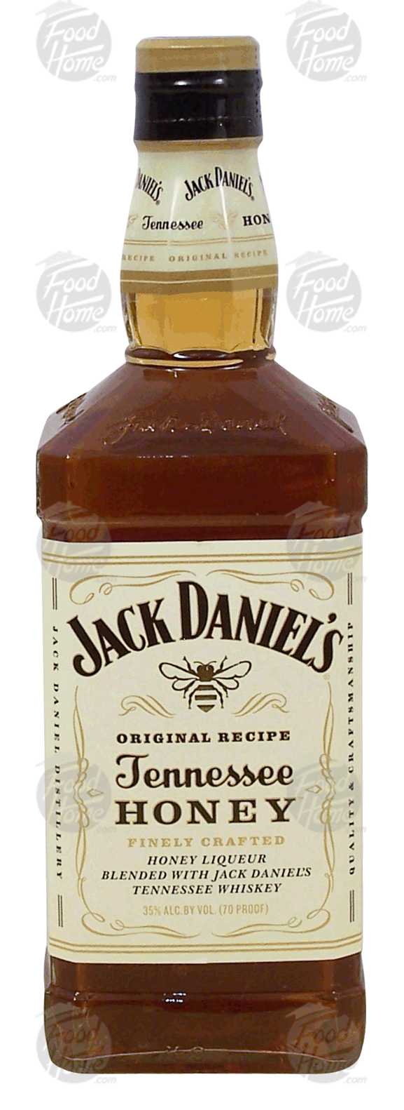 Jack Daniel's Original Recipe tennessee honey liqueur blended with whiskey, 35% alc. by vol. Full-Size Picture